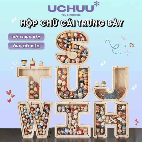 Hộp Chữ Cái Trưng Bày