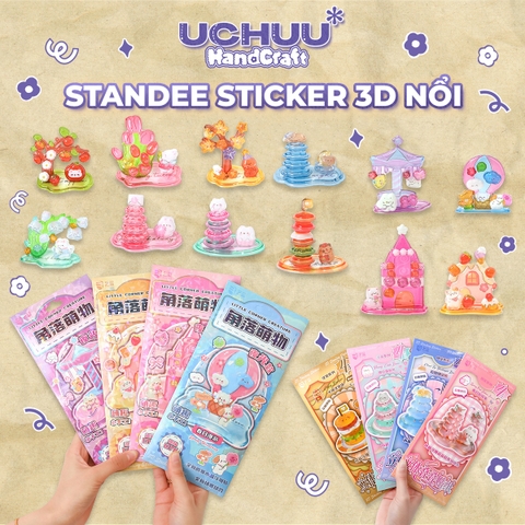 Standee Sticker 3D NổI