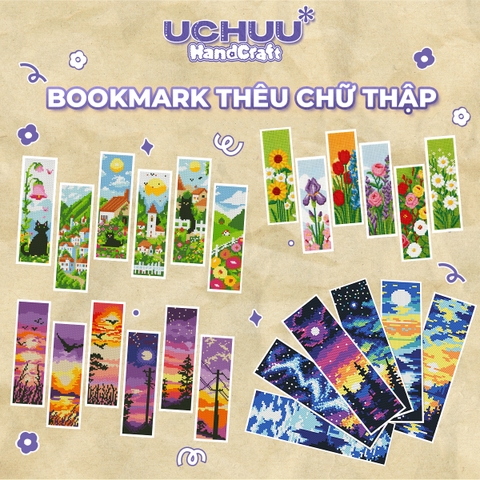 Bookmark Thêu Chữ Thập