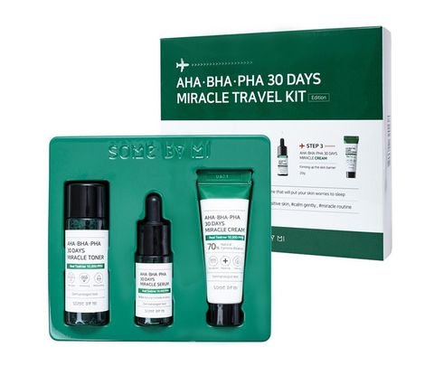 Bộ Mini 3 Món Cho Da Mụn Some By Mi AHA-BHA-PHA 30 days Miracle Travel Kit