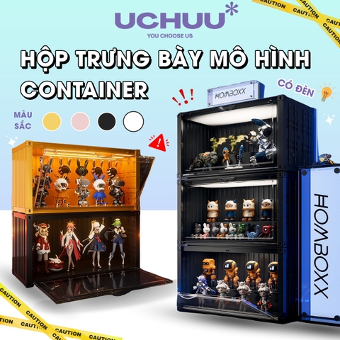 Hộp Trưng Bày Mô Hình Container