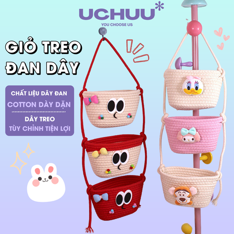 Giỏ Treo Đan Dây