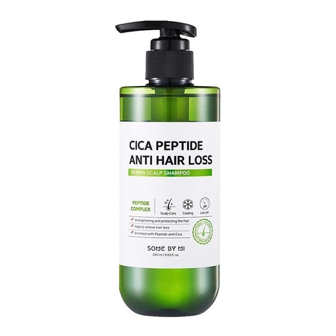 Dầu Gội Ngăn Gãy Rụng Tóc Some By Mi Cica Peptide Anti Hair Loss Derma Scalp Shampoo 285ml