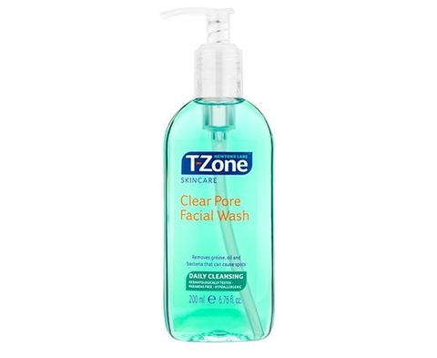 Gel Rửa Mặt T-Zone Clear Pore Facial Wash 200ml