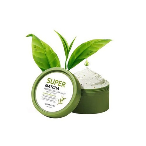 Mặt Nạ Rửa Đất Sét Some By Mi Super Matcha Pore Clean Clay Mask 100g