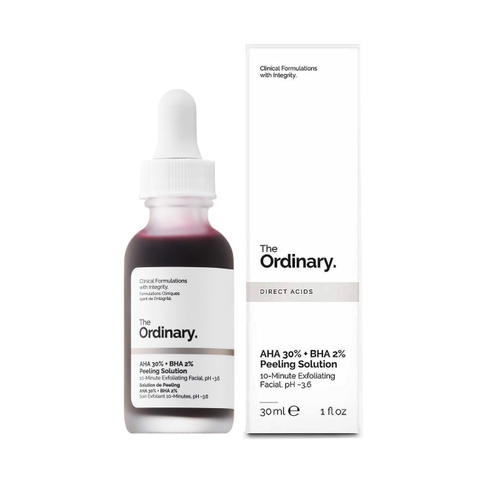 Tinh Chất The Ordinary AHA 30% + BHA 2% Peeling Solution 30ml