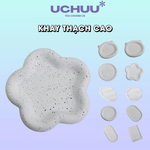 Khay thạch cao viền dày
