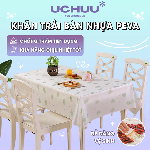 Khăn Trải Bàn Nhựa PEVA