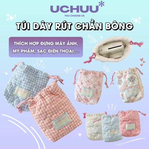 Túi Dây Rút Chần Bông