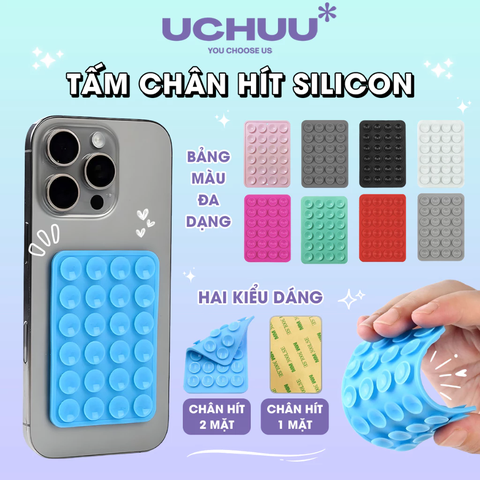 Tấm Chân Hít Silicon