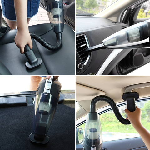 Máy hút bụi cầm tay không dây, máy hút bụi ô tô R-6053 120W sạc điện