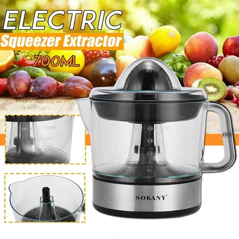 Máy vắt nước cam SOKANY 45W chế độ xoay 2 chiều tự động bằng điện