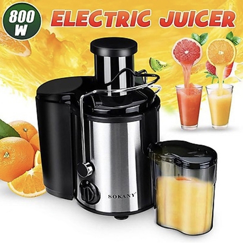 Máy ép trái cây nhanh SOKANY 600W khởi động êm, điều chỉnh tốc độ