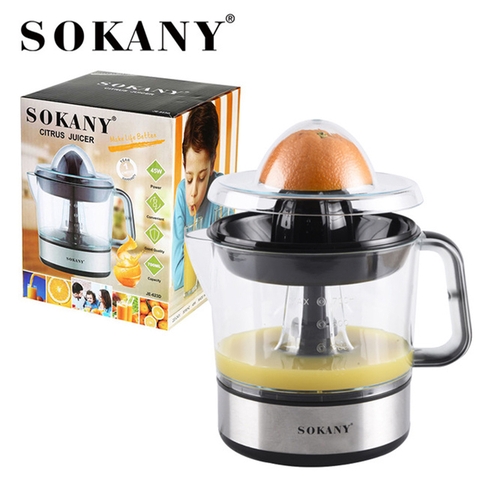 Máy vắt nước cam SOKANY 45W chế độ xoay 2 chiều tự động bằng điện