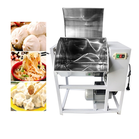 Máy trộn bột cửa ngang, máy nhào trộn thực phẩm công suất cao 2200W 12kg bột/mẻ