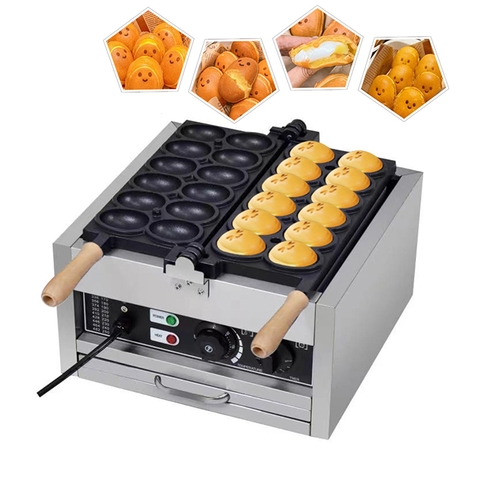 Máy nướng bánh quả trứng 12 quả 2000W điều chỉnh 50 - 300 độ, hẹn giờ chính xác