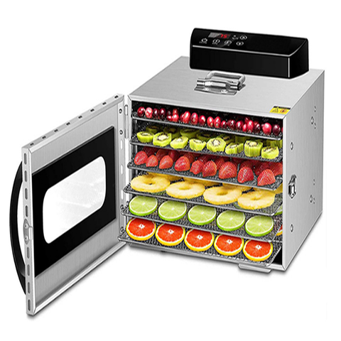 Lò sấy khô thực phẩm DEHYDRATOR 400W 6 tầng đa năng sấy khô dẻo các loại thực phẩm