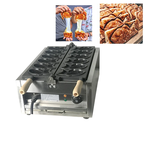 Máy nướng bánh cá taiyaki lớn 3000W làm nóng nhanh, an toàn, dễ sử dụng