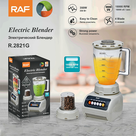 Máy xay sinh tố RAF 350W 2 trong 1 xay sinh tố, rau củ thịt cá đa năng