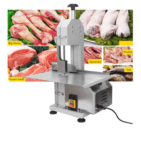 Máy cưa xương, thịt, cá đông lạnh công suất cao 650W chất liệu inox