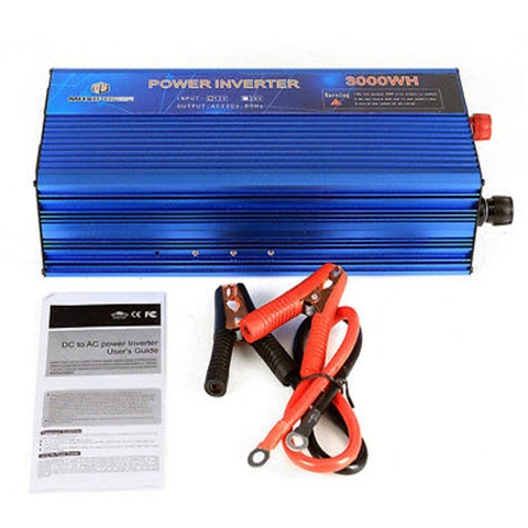 Bộ kích điện 3000W MAXIPOWER đổi điện 12V lên 220V có đồng hồ hiển thị