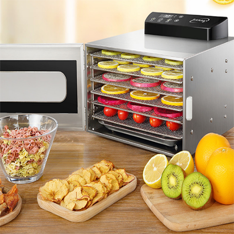 Lò sấy khô thực phẩm DEHYDRATOR 400W 6 tầng đa năng sấy khô dẻo các loại thực phẩm