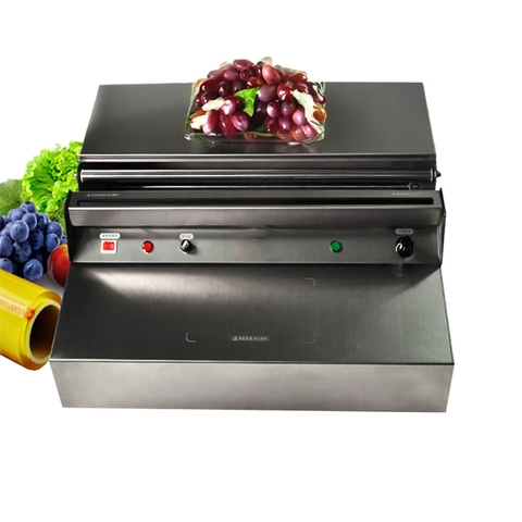 Máy bọc màng thực phẩm màng co bán tự động HW450 Size 25-45cm