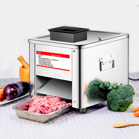 Máy cắt thịt tươi sống 850W thái bì tai heo thịt bò tươi sống và tái chín Dao 5MM