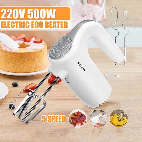 Máy đánh trứng cầm tay SOKANY công suất 500W