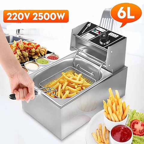 Bếp điện chiên nhúng SUNNY 2500W nhiệt độ cao, sôi cực nhanh