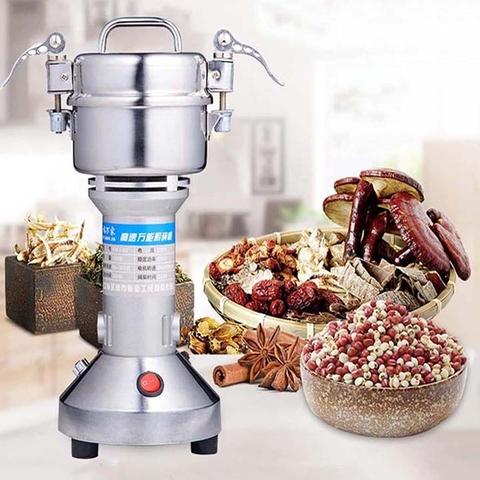 Máy xay bột khô, nghiền ngũ cốc, dược liệu siêu mịn