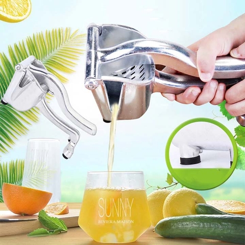 Dụng cụ ép hoa quả ép trái cây cầm tay, chất liệu gang an toàn bền bỉ