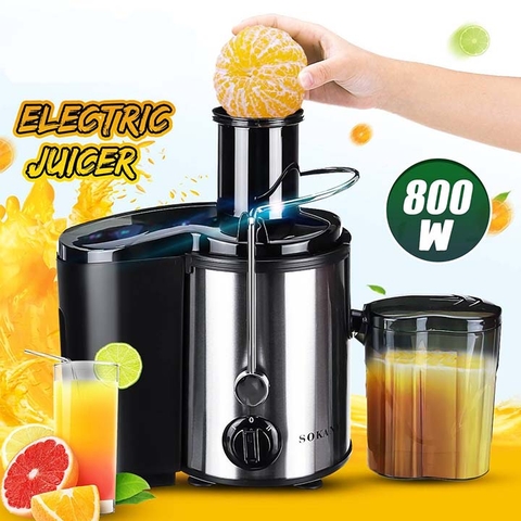 Máy ép trái cây nhanh SOKANY 600W khởi động êm, điều chỉnh tốc độ
