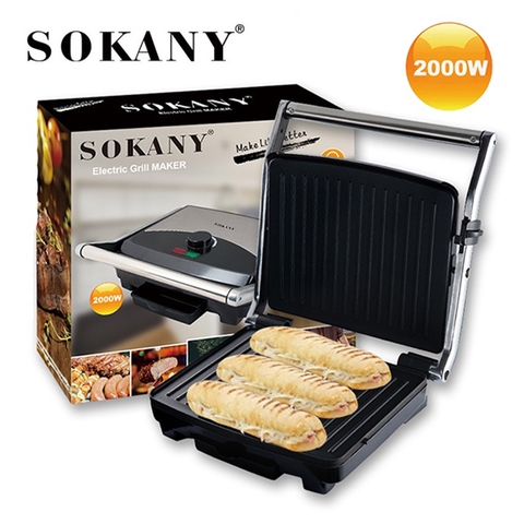 Máy nướng bánh mì lớn SOKANY 2000W kiểm soát nhiệt độ chính xác, bánh thơm ngon