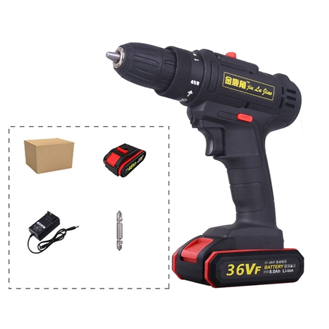 Máy khoan pin, máy bắt vít cầm tay 36V lõi đồng kèm full hộp phụ kiện