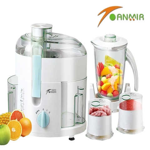 Máy ép trái cây đa năng Anmir 3in1 xay sinh tố, ép hoa quả, xay đồ khô