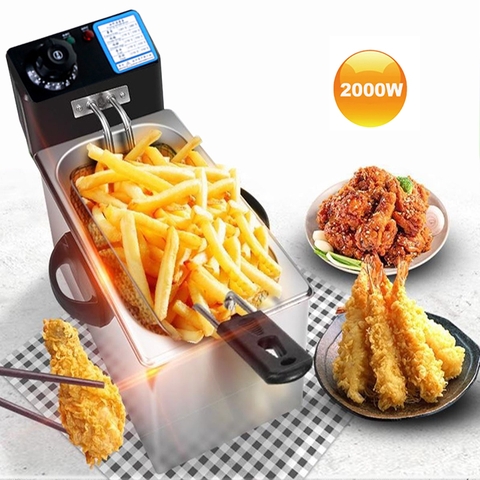 Bếp chiên nhúng 4 lít 2000W làm nóng nhanh, an toàn, dẽ sử dụng