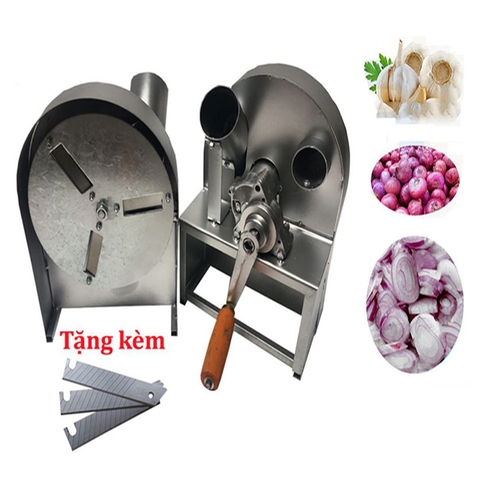 Máy thái hành tỏi sung sả quay tay chất liệu dày dặn chắc chắn