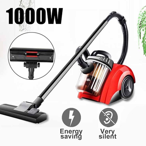 Máy hút bụi gia đình công suất lớn 1000W với phạm vi làm việc rộng