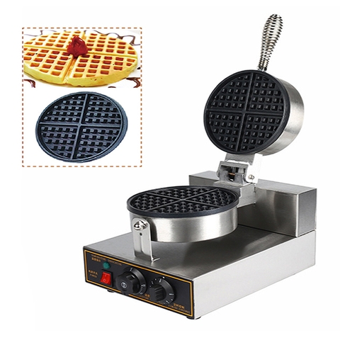 Máy nướng bánh kẹp tổ ong 1200W kiểm soát nhiệt độ chính xác, bánh thơm ngon
