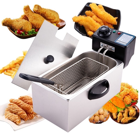 Bếp chiên nhúng 4 lít 2000W làm nóng nhanh, an toàn, dẽ sử dụng