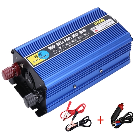 Bộ đổi nguồn kích điện 24V lên 220V công suất 1200W Inverter