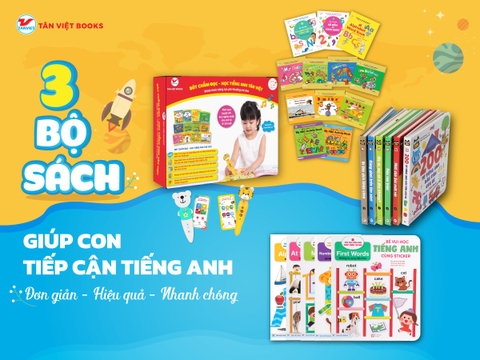 TOP 3 bộ sách giúp con tiếp cận với tiếng Anh đơn giản, hiệu quả