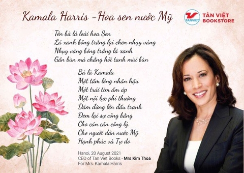 Kamala D. Harris - Phó Tổng Thổng Hoa Kỳ - Hoa Sen Của Nước Mỹ