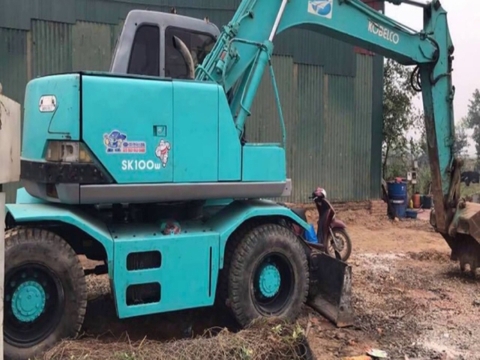 Những điều bạn cần biết về máy xúc đào bánh lốp - Nên mua máy xúc bánh xích hay máy xúc bánh lốp?