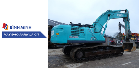 Máy Đào Rãnh Là Gì? Phân Loại & Giải Pháp Thi Công | Kobelco Bình Minh