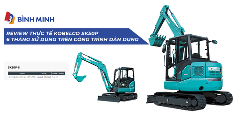 Review thực tế Kobelco SK50P