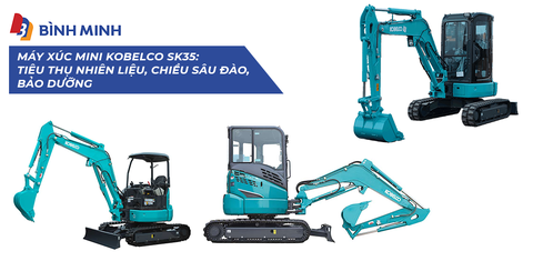 Máy xúc mini Kobelco SK35