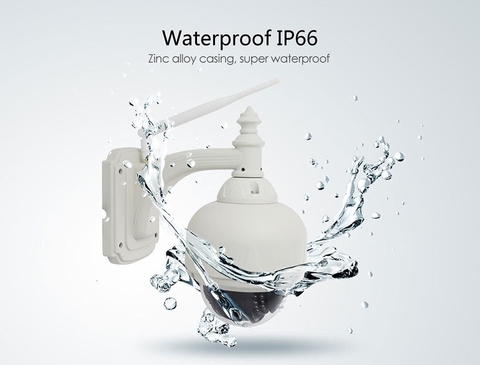 Camera ngoài trời chống nước xoay 360 VstarCam Zoom4x + Thẻ Toshiba 32G (Treo ở Lăng bác)