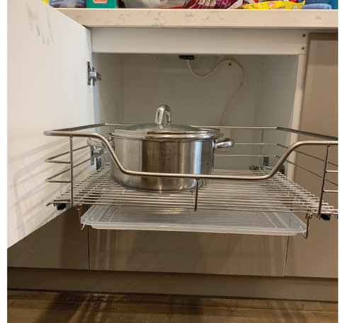 KXN700T_SUS304_Kệ xoong nồi, inox 304, kích thước R664*S460*C180
